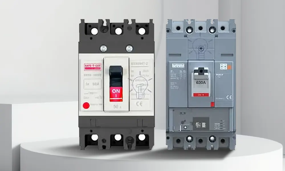 Working conditions of molded case circuit breakers