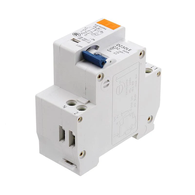 DZ30LE-32 RCBO Residual Current Circuit Breaker with Overcurrent Protection